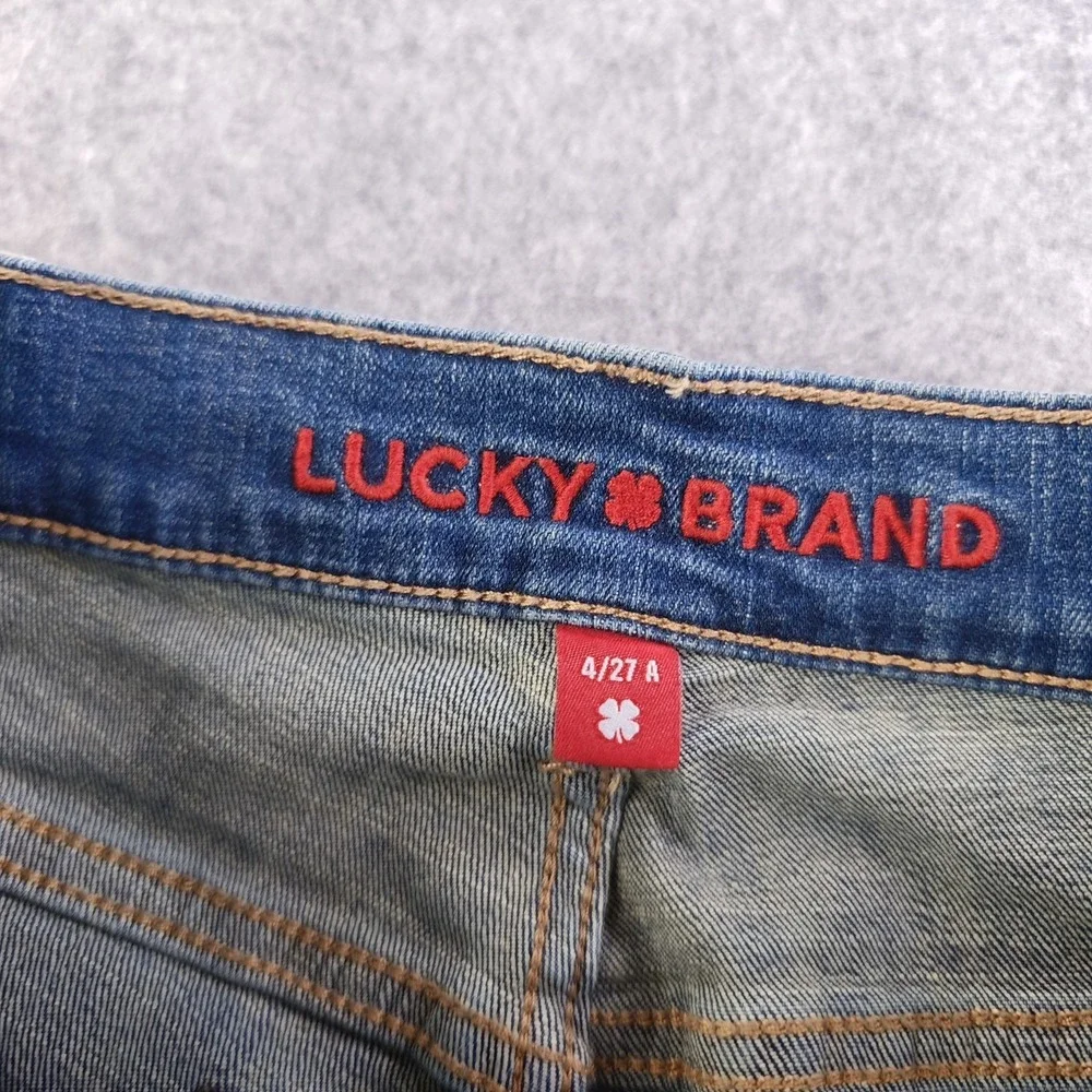 Lucky Brand Sweet Mid Rise Bootcut Jeans Women's 4/27 Blue Medium Wash Denim